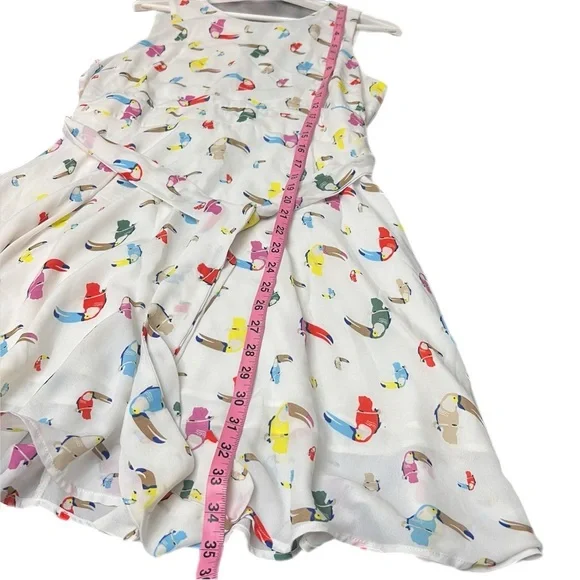 Anthropologie toucan dress: In good condition - Picture 7 of 11